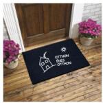  Lábtörlő-Otthon, édes otthon - Ajándék családtagoknak - Házavató ajándék (L005)