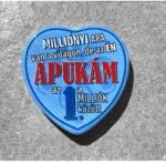  Kerámia hűtőmágnes - Apukám - Ajándék Apának - Apák napi ajándék (2430-2)