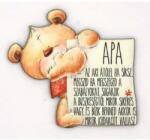  Forma Hűtőmágnes - Apa aki átölel - Ajándék Apának - Apák napi ajándék (HMF062)