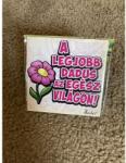  Hűtőmágnes - A legjobb dadus az egész világon! - Ajándék Dadusnak (NH197 10.01)