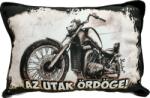  Téglalap párna - Az utak ördöge- Ajándék ötlet Motorosoknak (P228 07.27.)