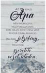  Dísztábla kicsi - Az igazi apa - Ajándék Apának - Ajándék Apák napjára (32458)