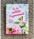  Hűtőmágnes - Az én csodálatos Nagymamámnak Ajándék Nagymamának (120726-2)