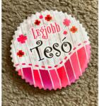  Hűtőmágnes - Legjobb Tesó, rózsaszín (120733-8)