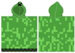 Carbotex Minecraft, poncho, prosop cu gluga, 55x110 cm