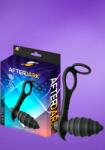 Afterdark Aksten - Vibrációs análdugó péniszgyűrűvel