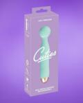 You2Toys Cuties Mini Wand - Akkus, vízálló, masszírozó vibrátor (zöld) - edeselet