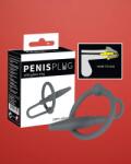 Penis Plug, You2Toys Penis Plug - Szilikon makkgyűrű hűgycsőkúppal (szürke)