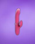 ToyJoy Venus - Toló-forgó vibrátor csiklókarral (pink)