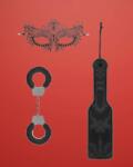 Ouch Introductory Bondage Kit #3 - Bondage szett (fekete)