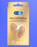 Durex Natur Feeling - Latexmentes óvszer (10db)