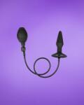 CalExotics Inflatable Plug - Felfújható análdugó (fekete) - közepes