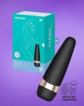 Satisfyer Pro 3+ - Vízálló, akkus csiklóizgató (fekete)