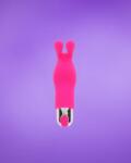 ToyJoy Bunny Pleaser - Akkus nyuszis ujj vibrátor (pink)