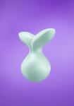 Satisfyer Viva la Vulva 3 - Akkus, vízálló csiklóvibrátor (menta)