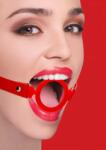 Ouch Silicone Ring Gag - Szilikon szájkarika (piros)