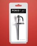 You2Toys Penis Plug - Szilikon makkgyűrű üreges húgycsőrúddal (fekete)