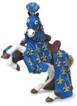 Papo Figurina Papo - Personaje medievale, Calul Printului Filip, Albastru Figurina
