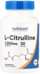 Nutricost L-Citrulline 1500 mg (60 Kapszula)