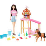 Mattel Barbie Mysteries lovarda pónilóval és babával (HXJ40) - morzsajatekbolt