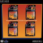 Mezco Toys DC Comics Batman: The Animated Series Akciófigurák - Batman, Robin, Joker, Catwoman 9 cm