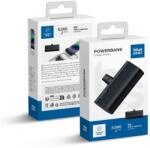 Blue Star powerbank 5000 mAh beépített Lightning csatlakozóval 2.1A W0556P fekete