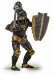 Papo Figurina Papo - Personaje medievale, Cavaler in armura neagra Figurina