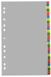 Optima Index plastic color, A4+, extra wide, 120 microni, numeric 1-31, Optima (OP-5130120131CP) - vexio
