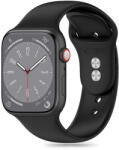 Tech-Protect Silicone Strap Apple Watch 6 / 7 / 8 / 9 / 10 / SE / Ultra 1 / 2 (44/45/46/49 mm) - Black - vexio