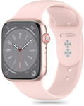 Tech-Protect Silicone Apple Watch 6 / 7 / 8 / 9 / 10 / Se / Ultra 1 / 2 (44 / 45 / 46 / 49 Mm) Light Pink
