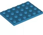 LEGO® 3032c153 - LEGO sötét azúr lap 4 x 6 méretű (3032c153)