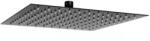 FDesign Palarie de dus patrata FDesign Inula negru mat 1 functie 300x300 mm (FDSFD8-501-22)