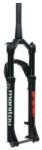 Manitou Markhor Boost 29 colos MTB teleszkóp, Tapered nyakkal, átütőtengelyes (15x110 mm), 100 mm rugóút, rugós+levegős, lockout, fekete