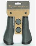Velotech ergonomikus, bilincses markolat, 136 mm, szürke, 1 rejtett bilinccsel
