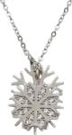 ÉkszerM Ezüst Lánc Hópehely Medállal (méret: 46) SC 113430