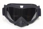 Motoroy WB H-07 Cross Szemüveg Sötét Plexivel (Fekete)