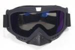 Motoroy WB H-08 Cross Szemüveg Sötét Plexivel (Fekete)