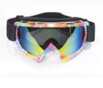 Motoroy WB P-03 Cross Szemüveg Színes Plexivel (Színes)
