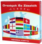  Memóriakártya: Országok és zászlóik (Európa)