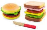  Játék szendvics és hamburger