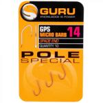 Guru Pole Special Hook Size 18 Barbed/Spade End (GPH18)