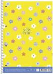 Shkolyaryk Publishing House Spirálfüzet, A4, kockás, 80 lap, SHKOLYARYK "College Block Bon Voyage", vegyes minta (SB806604K) - tintasziget