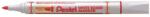 Pentel Táblamarker, 4, 2 mm, kúpos hegy, PENTEL, piros (PENMW85BE) - tintasziget