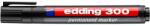 edding Alkoholos marker, 1, 5-3 mm, kúpos, EDDING "300", fekete (TED30011) - tintasziget