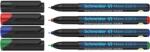 Schneider Alkoholos marker készlet, OHP, 0, 4 mm, SCHNEIDER "Maxx 220 S", 4 különböző szín (TSC220V4) - tintasziget