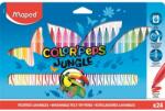 Maped Filctoll készlet, 2, 8 mm, kimosható, MAPED "Color`Peps Jungle", 24 különböző szín (IMA845422) - tintasziget