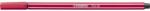 STABILO Filctoll, 1 mm, STABILO "Pen 68", sötétpiros (TST6850) - tintasziget