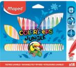 Maped Filctoll készlet, 2, 8 mm, kimosható, MAPED "Color`Peps Jungle", 18 különböző szín (IMA845421) - tintasziget