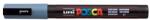 uni Dekormarker, 0, 9-1, 3 mm, UNI "Posca PC-3M", palaszürke (TUPC3MPSZ) - tintasziget