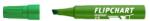 ICO Flipchart marker, 1-4 mm, vágott, ICO "Artip 12 ", zöld (TICA12Z) - tintasziget